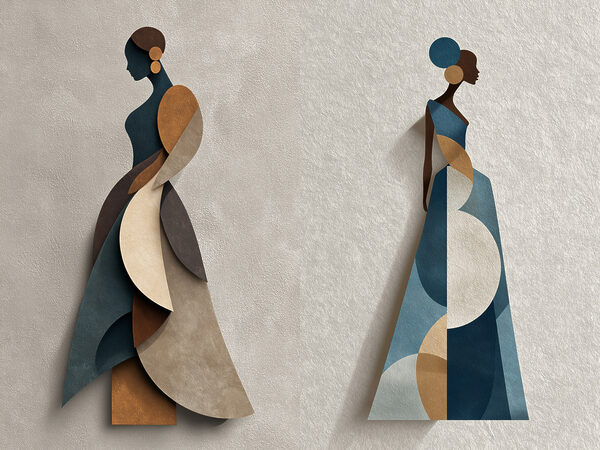 Woman in a dress Woman in a dress
