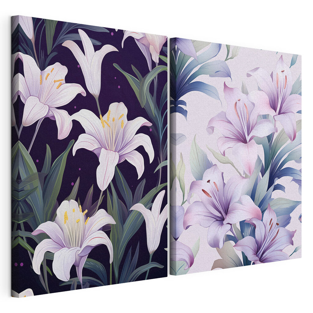 Vibrant flowers in soft hues Vibrant flowers in soft hues