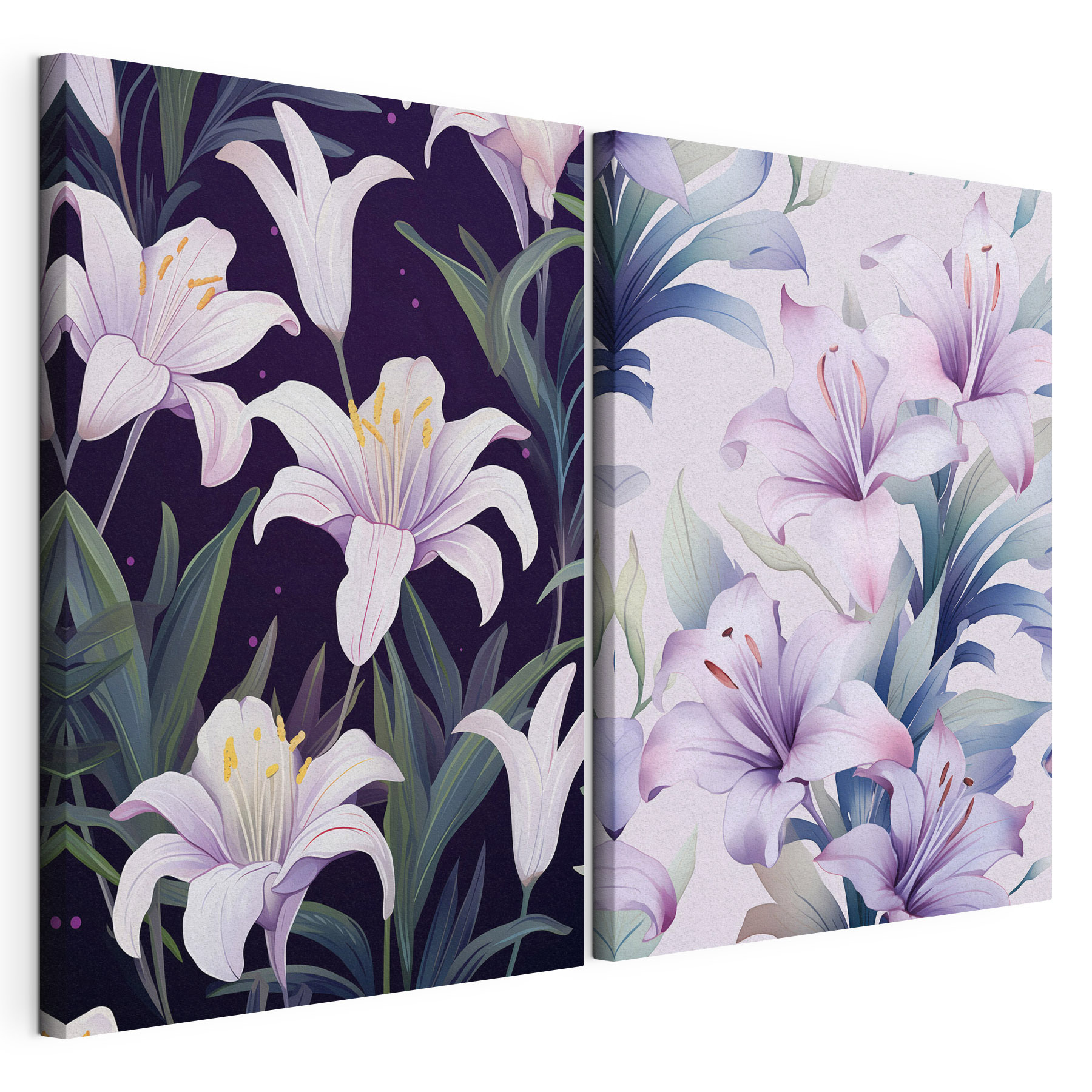 Vibrant flowers in soft hues Vibrant flowers in soft hues