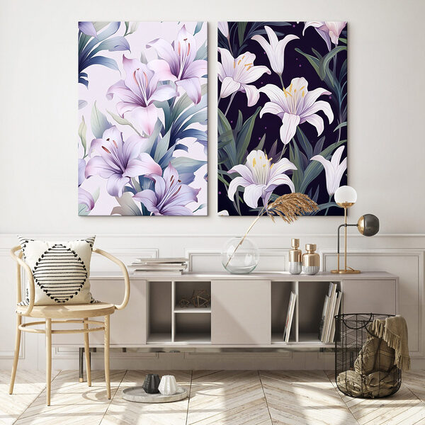Vibrant flowers in soft hues Vibrant flowers in soft hues