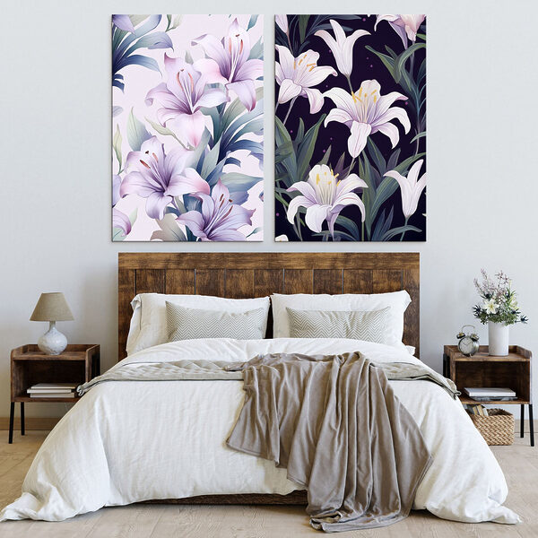 Vibrant flowers in soft hues Vibrant flowers in soft hues