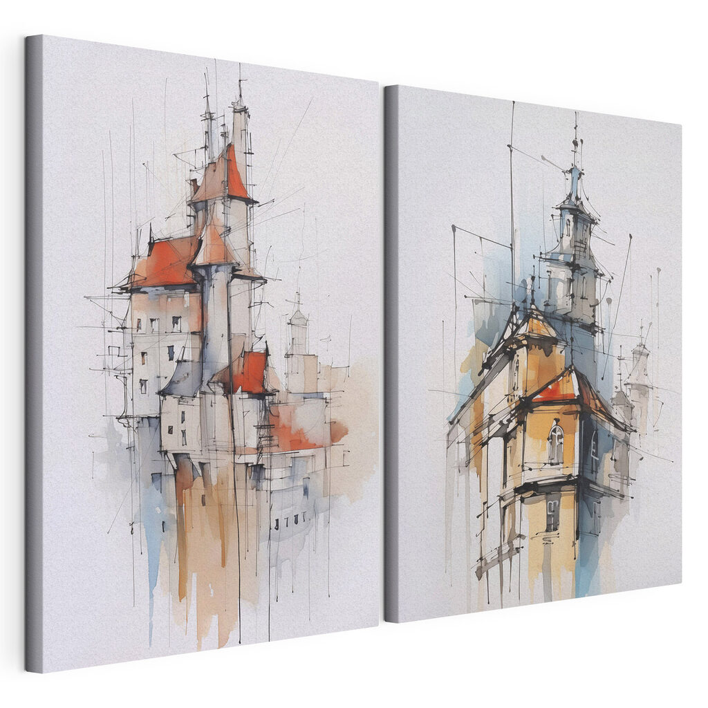 Painting of a castle