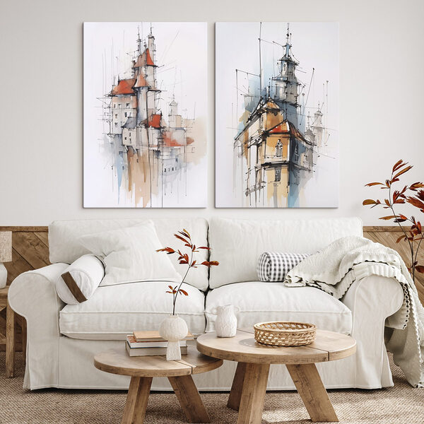 Painting of a castle