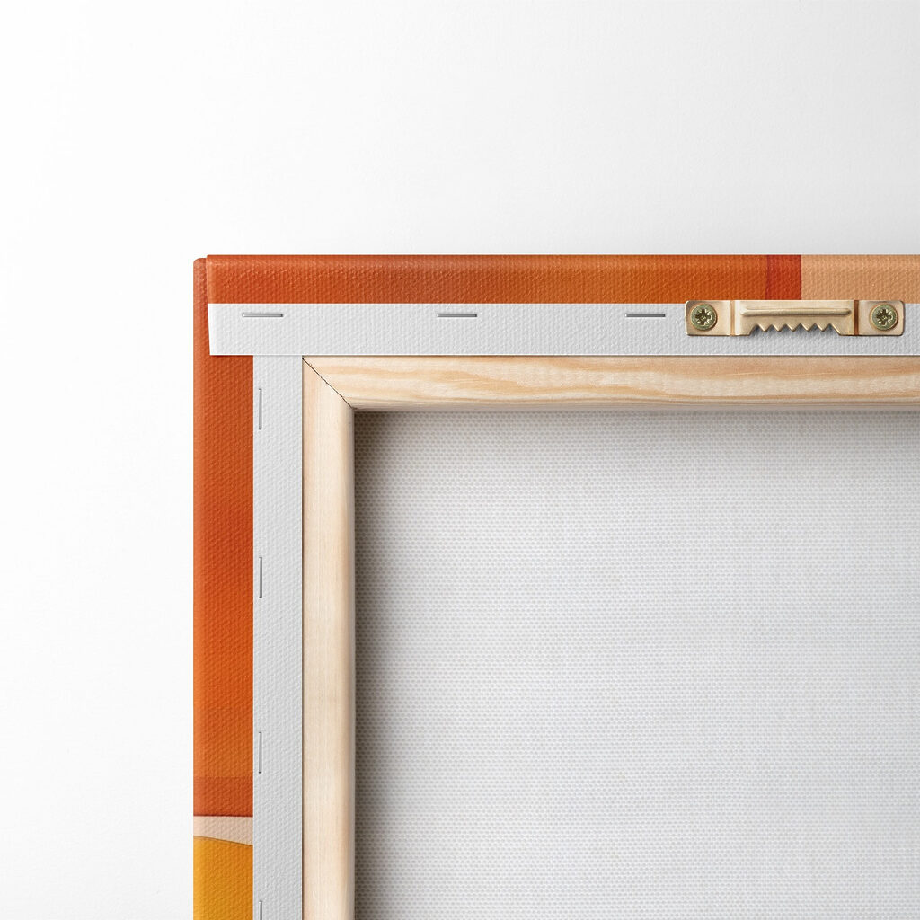 Soft shapes in warm tones