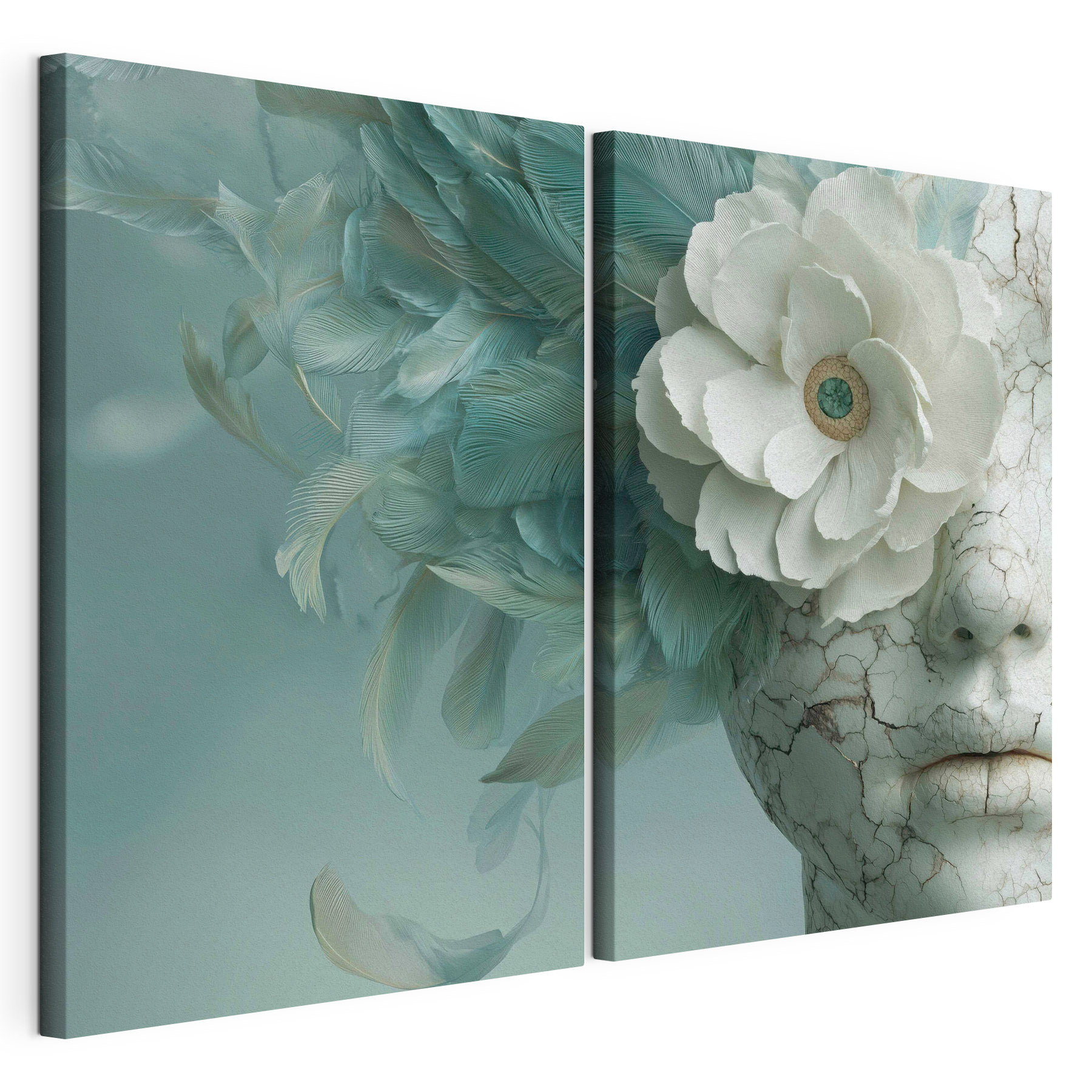 Ethereal design with delicate textures Ethereal design with delicate textures