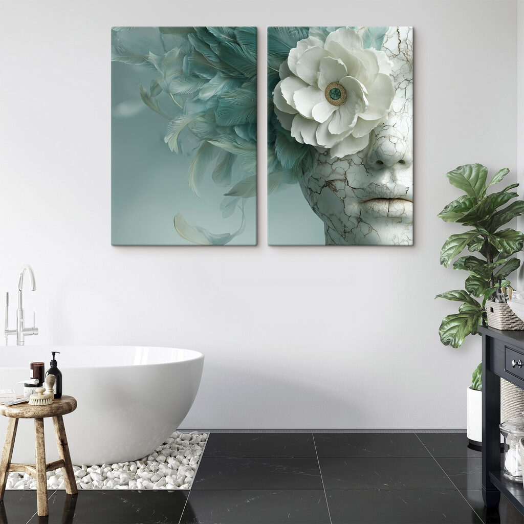 Ethereal design with delicate textures Ethereal design with delicate textures