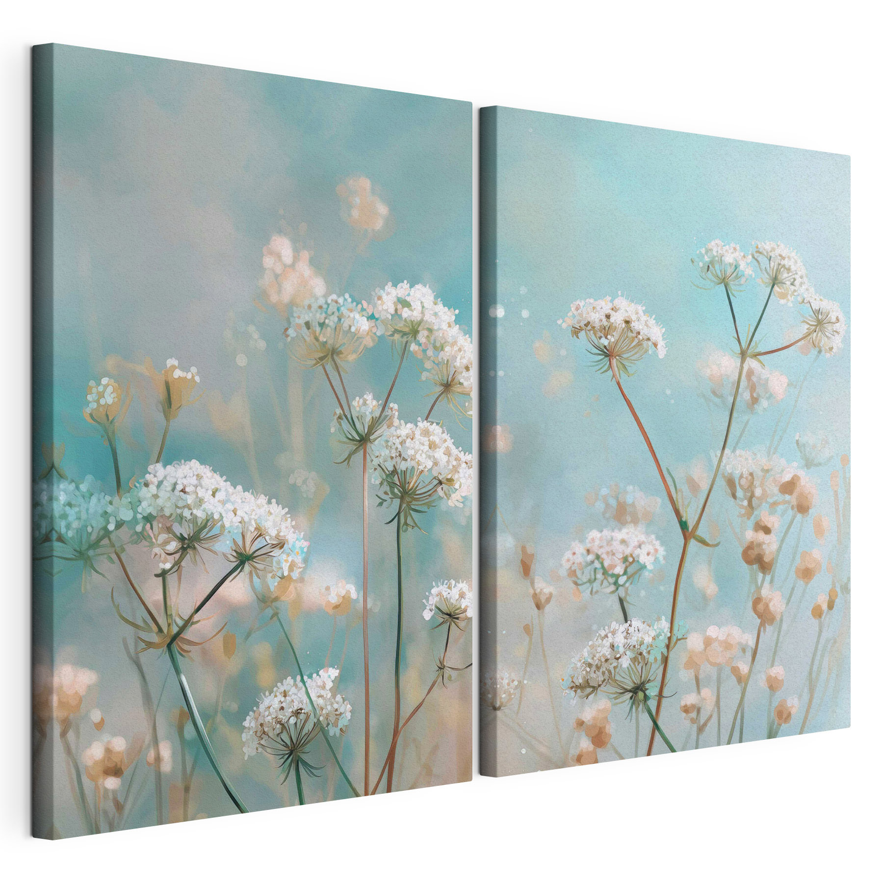 Delicate blooms in soft colors Delicate blooms in soft colors