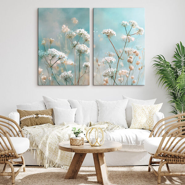 Delicate blooms in soft colors Delicate blooms in soft colors