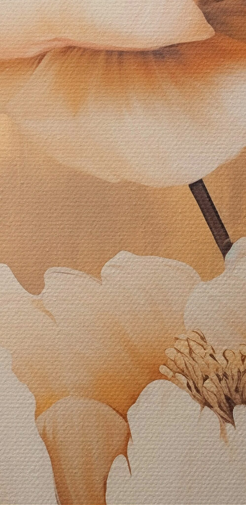 Elegant blooms with warm tones Elegant blooms with warm tones