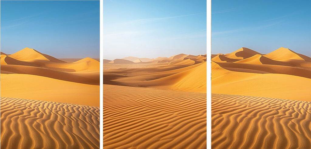 Group of sand dunes