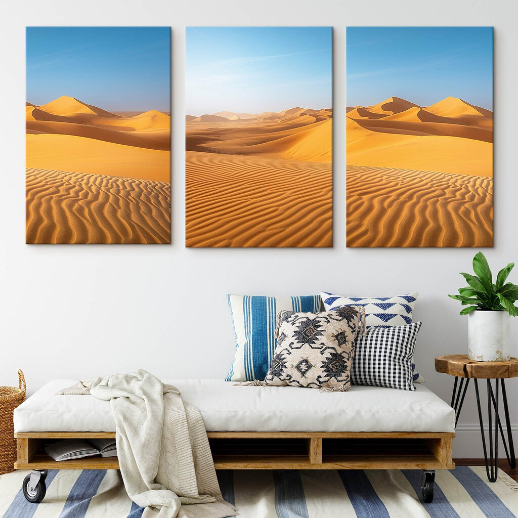 Group of sand dunes