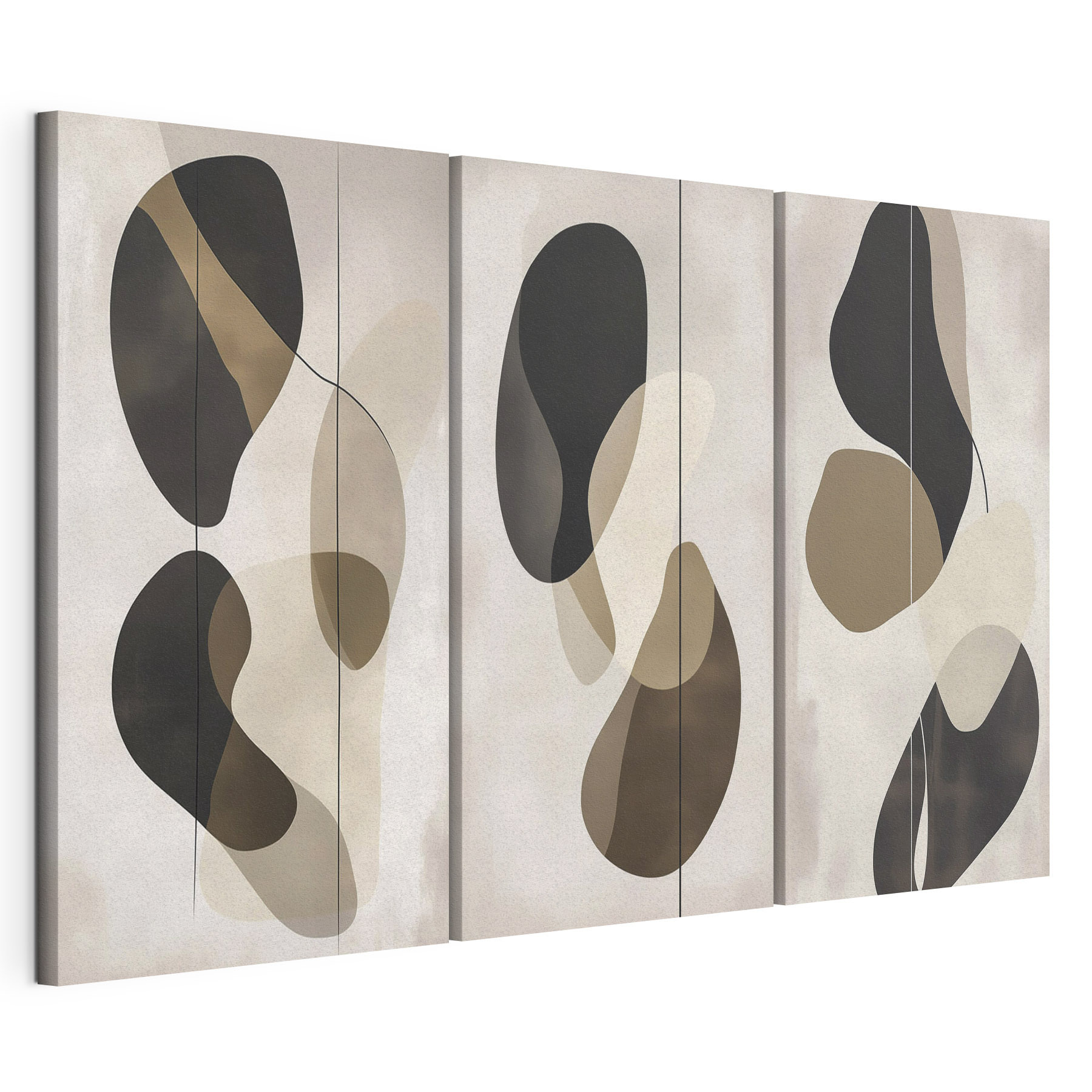 Abstract shapes in neutral tones Abstract shapes in neutral tones