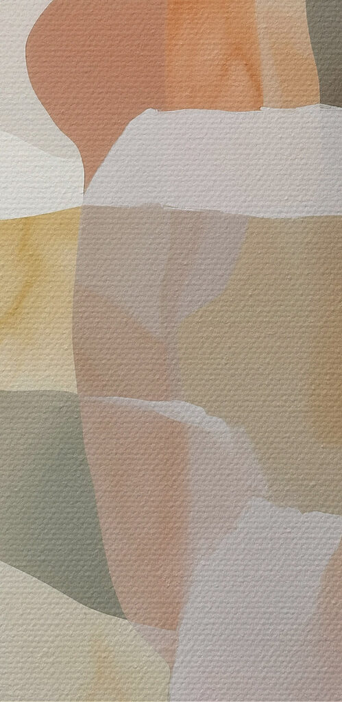 Woman's body with different colors Woman's body with different colors