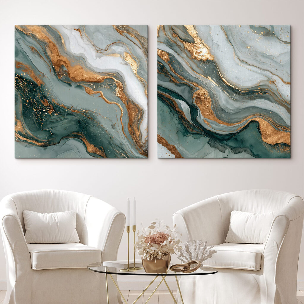 Swirling colors in harmonious pattern Swirling colors in harmonious pattern