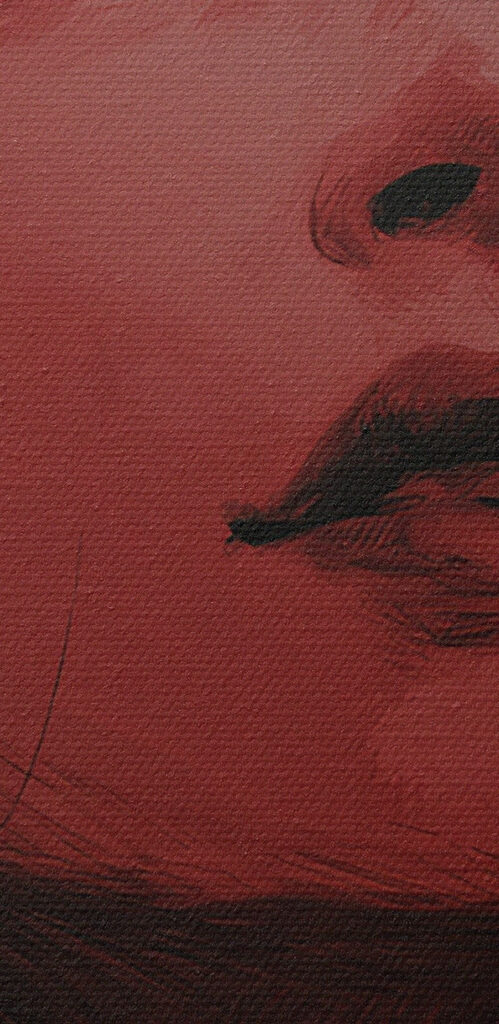 Collage of a woman's face Collage of a woman's face