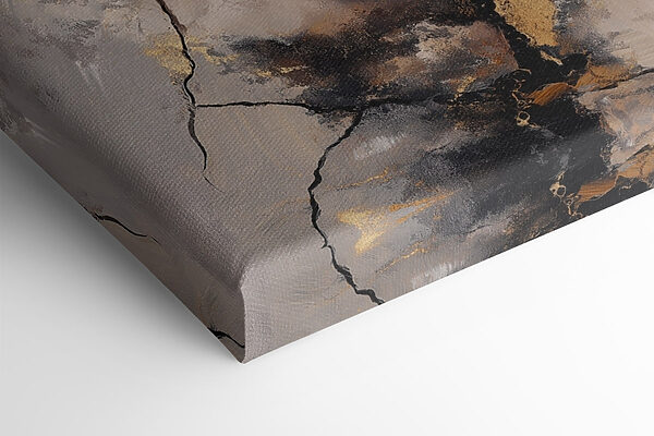 Abstract textures with deep contrasts