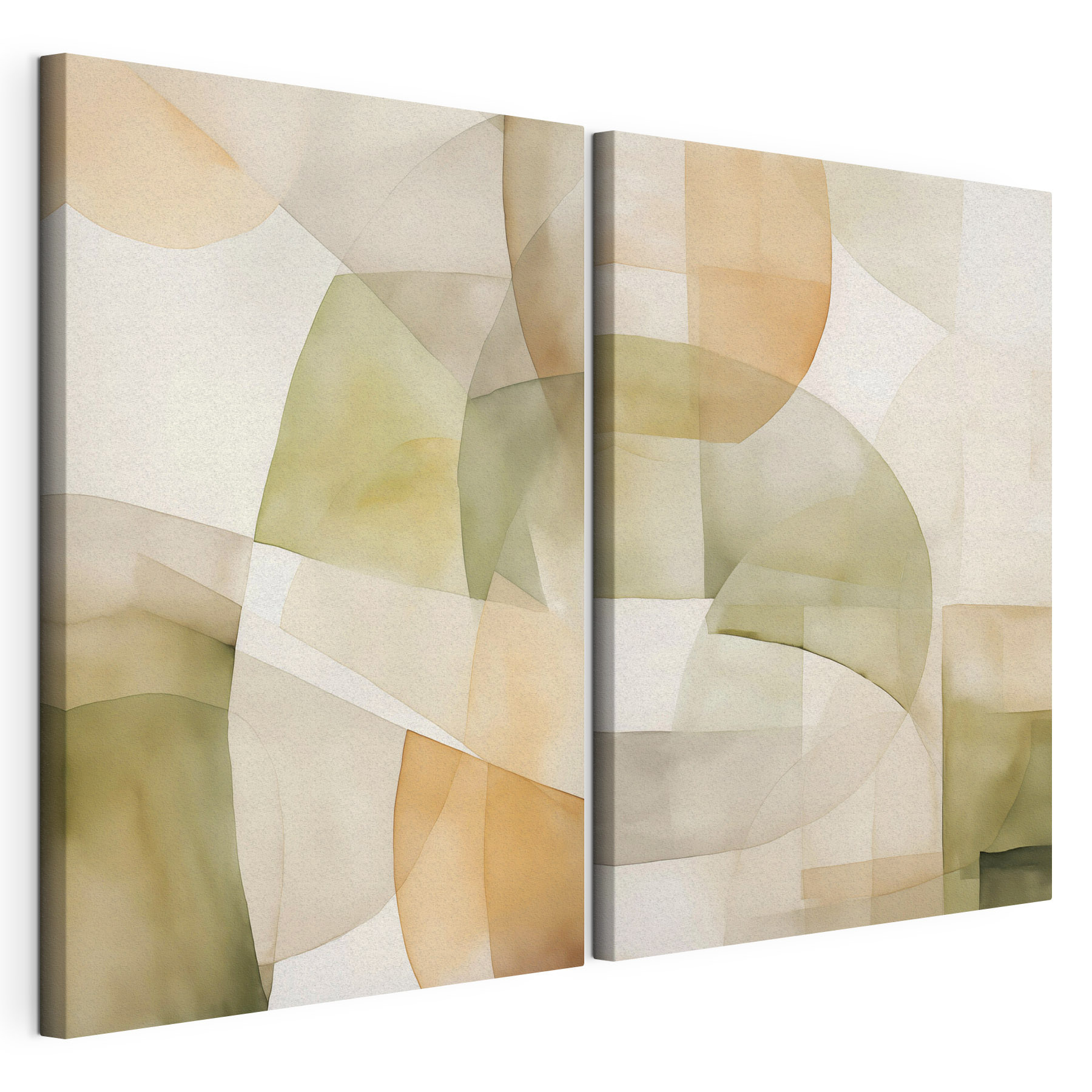 Soft hues and gentle shapes intertwine Soft hues and gentle shapes intertwine