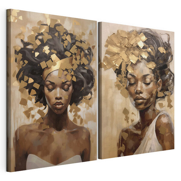 Serene beauty in artistic expression