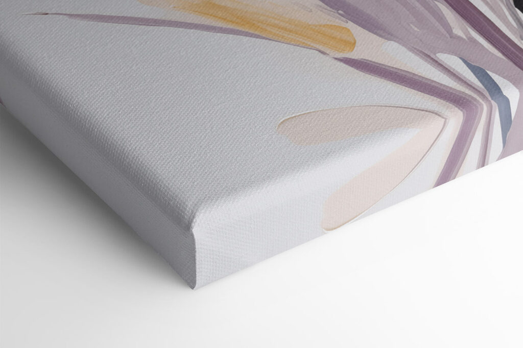 Painting of flowers on a white background Painting of flowers on a white background
