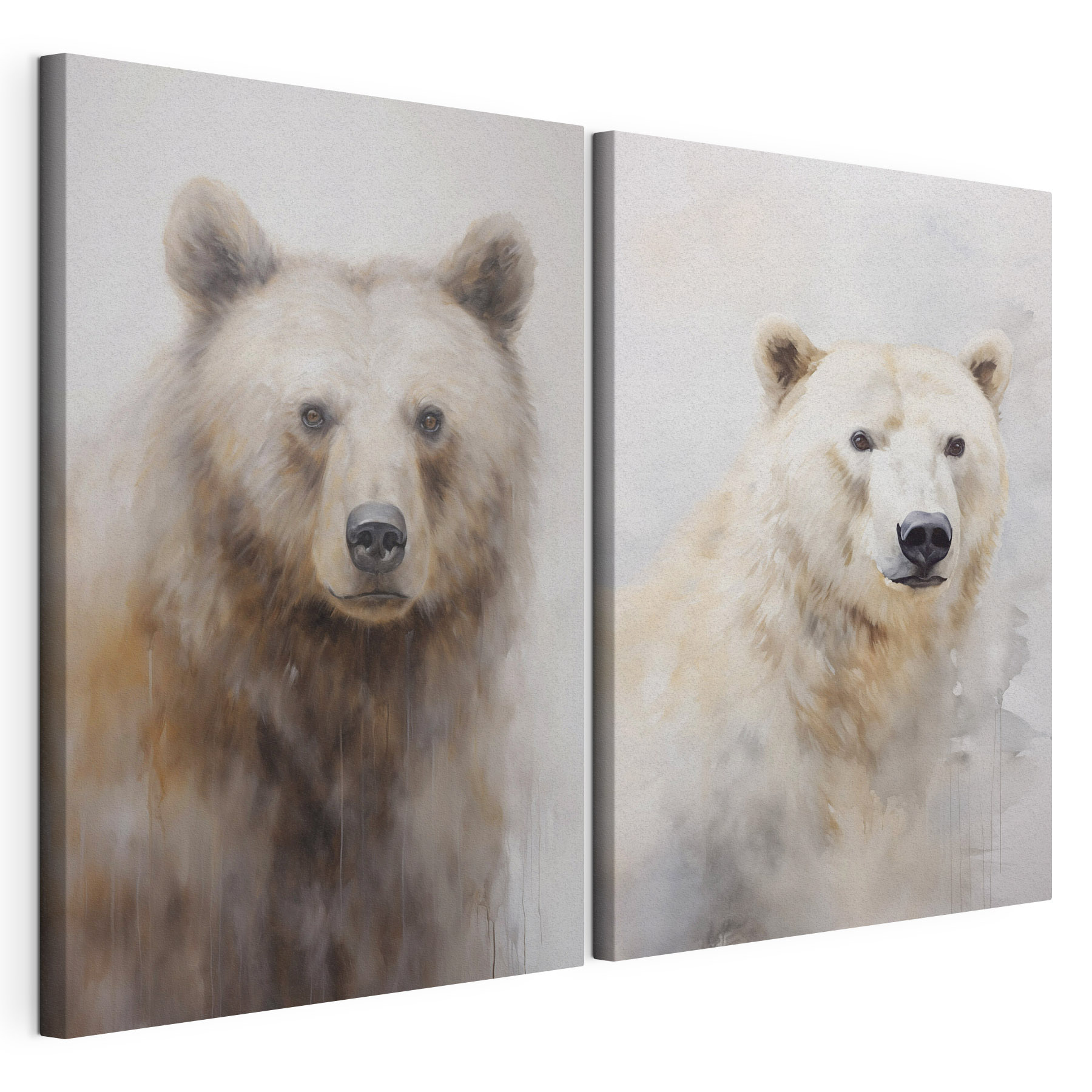 Painting of a bear Painting of a bear