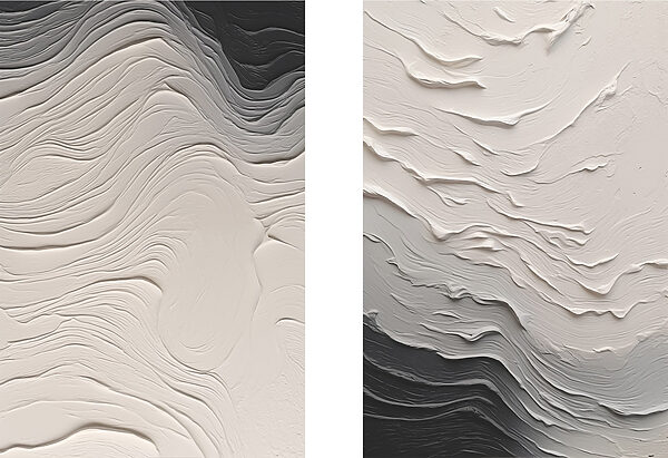 Soft waves of gentle textures Soft waves of gentle textures