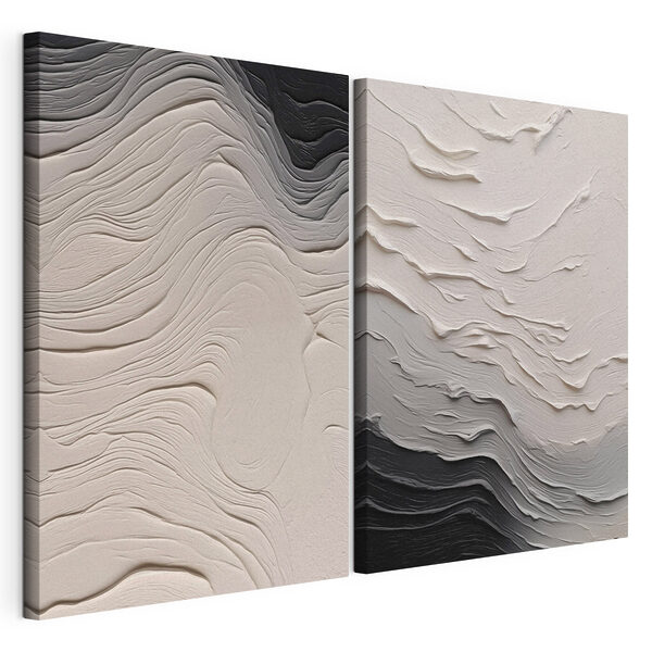 Soft waves of gentle textures Soft waves of gentle textures
