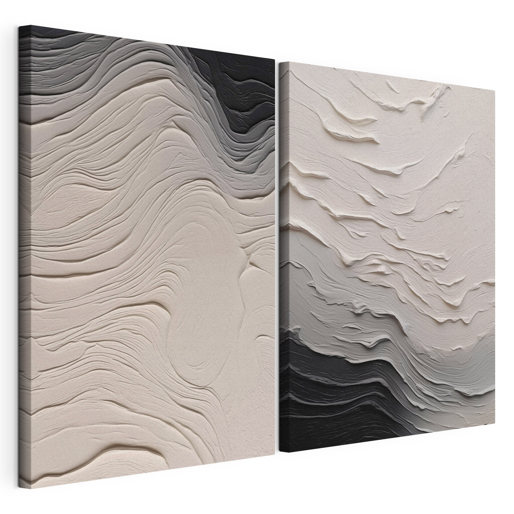 Soft waves of gentle textures Soft waves of gentle textures
