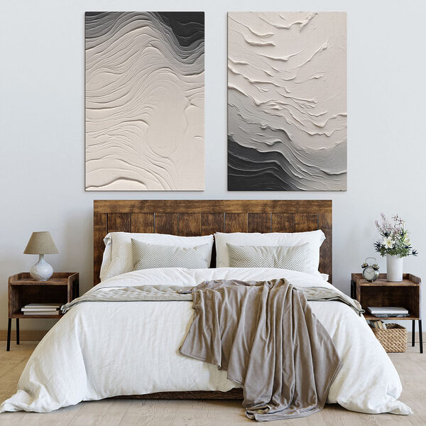 Soft waves of gentle textures Soft waves of gentle textures