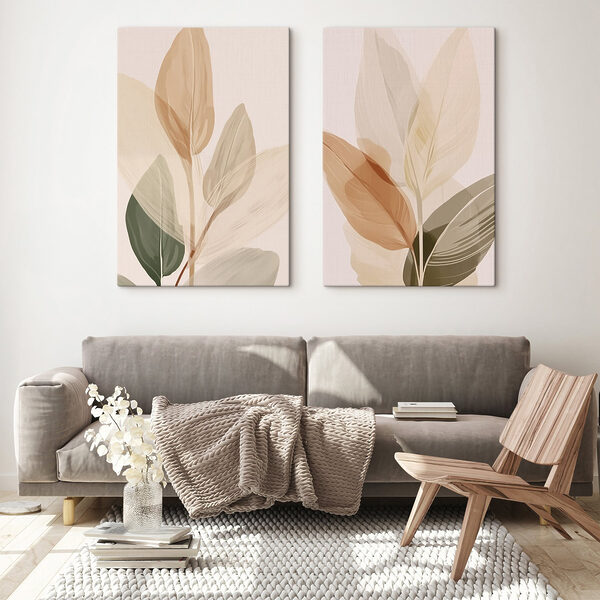 Nature-inspired minimalist leaf design Nature-inspired minimalist leaf design