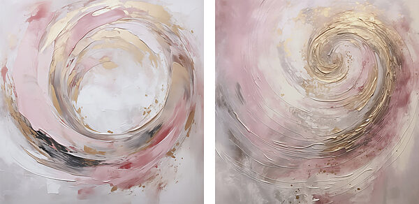 Painting of a spiral Painting of a spiral