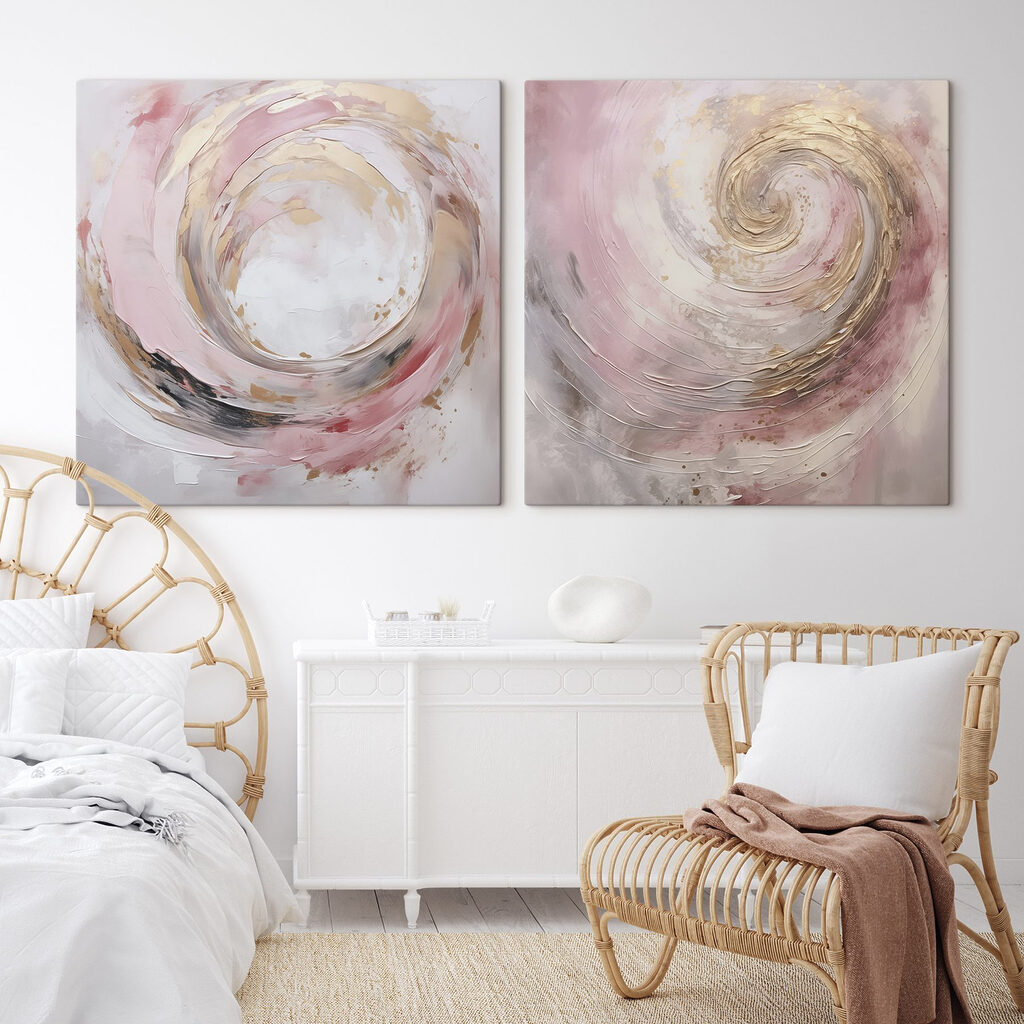Painting of a spiral Painting of a spiral