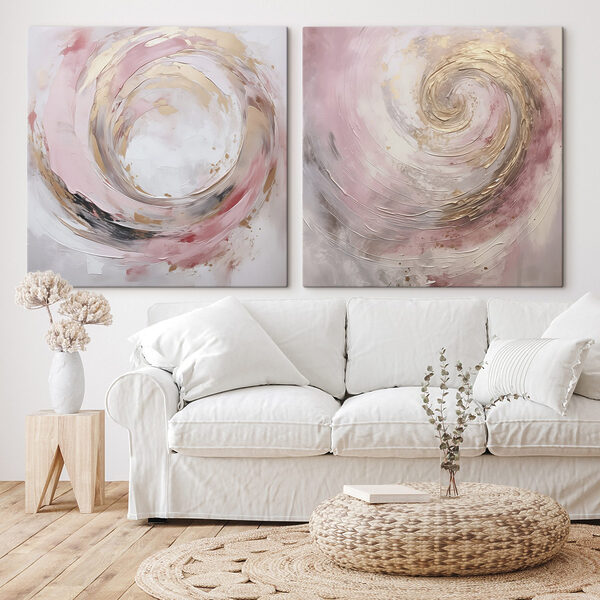Painting of a spiral Painting of a spiral