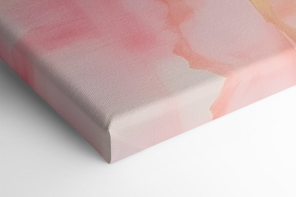 Abstract pink fluid artwork display Abstract pink fluid artwork display