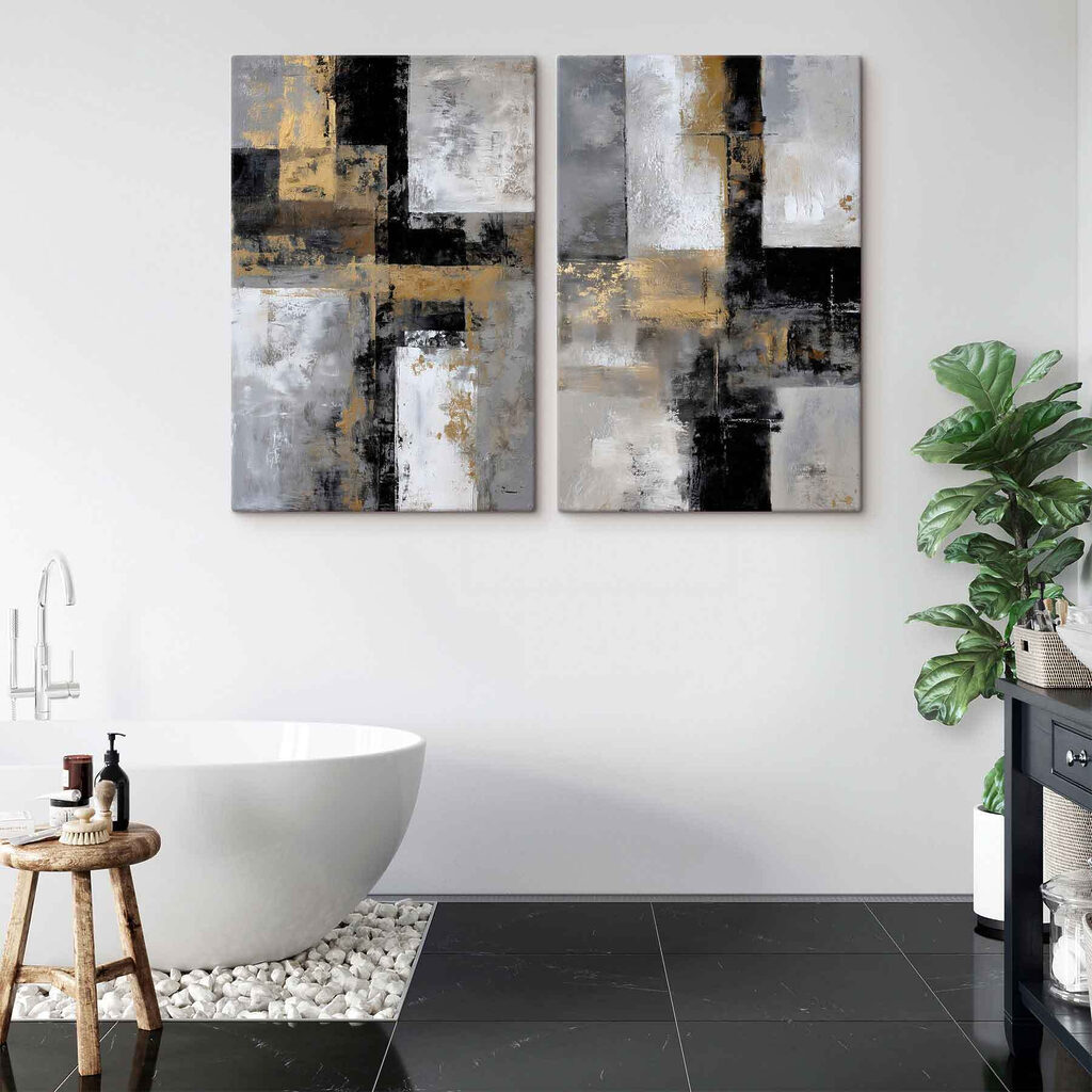 Pair of art pieces Pair of art pieces