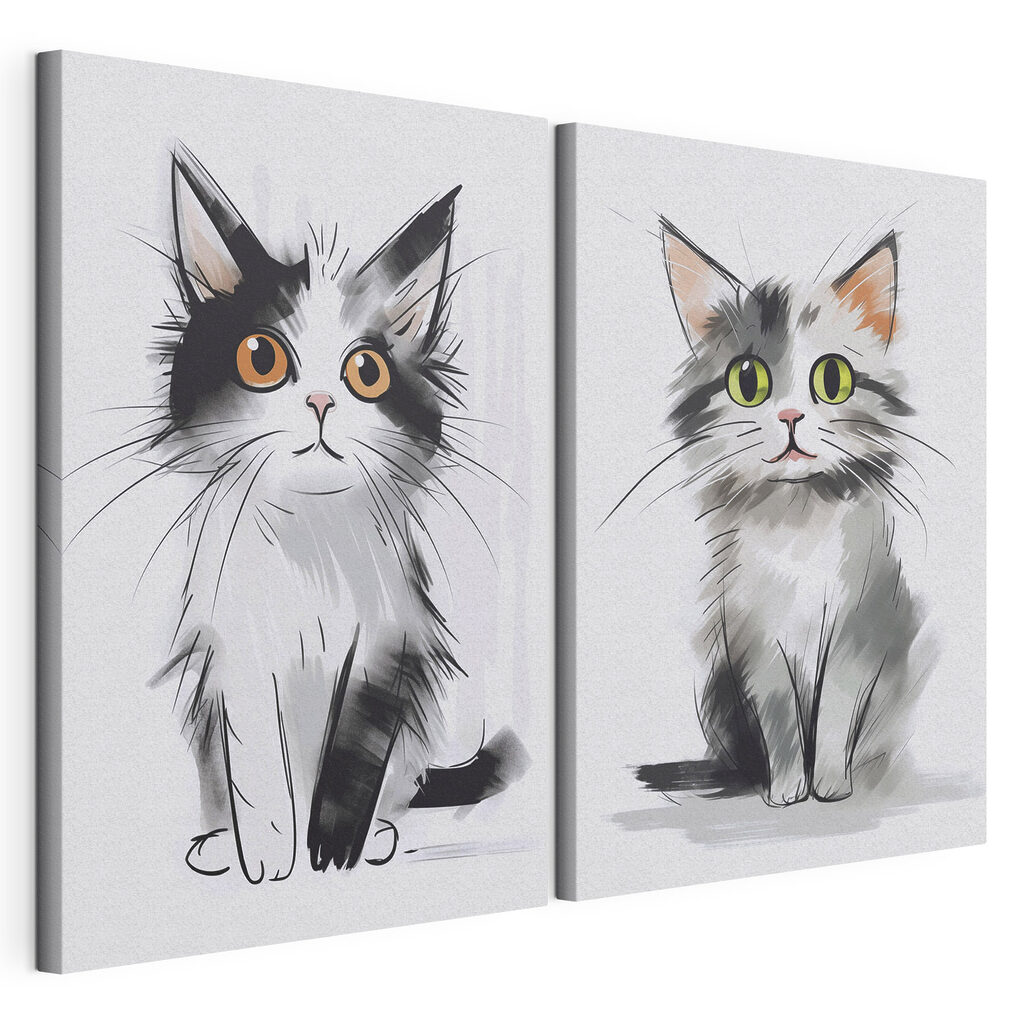 Cat drawing of a cat Cat drawing of a cat