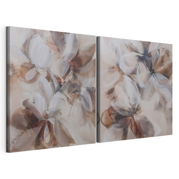 Blumenmalerei auf Leinwand Modularer Leinwanddruck Blumenmalerei auf Leinwand