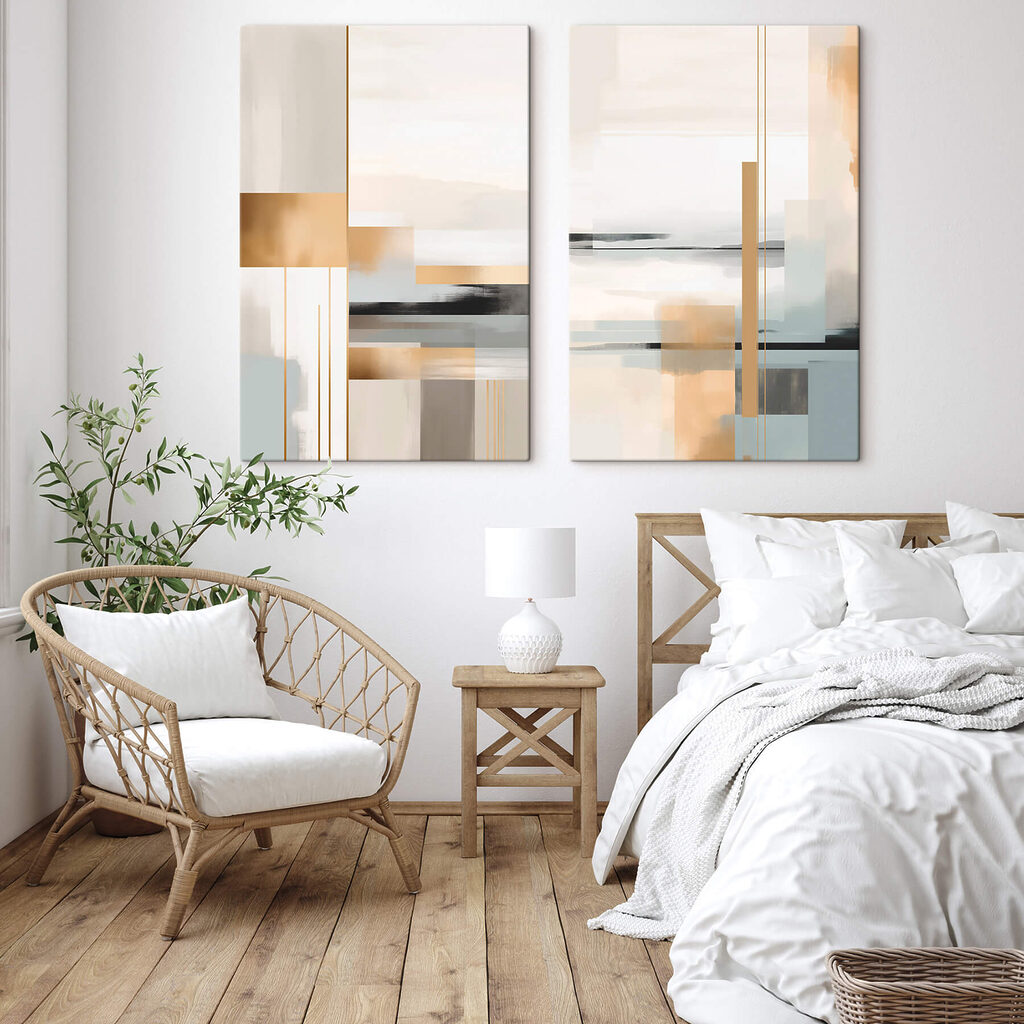Painting of a landscape Painting of a landscape