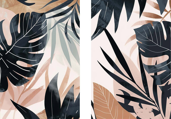 Natural patterns in soft hues Natural patterns in soft hues