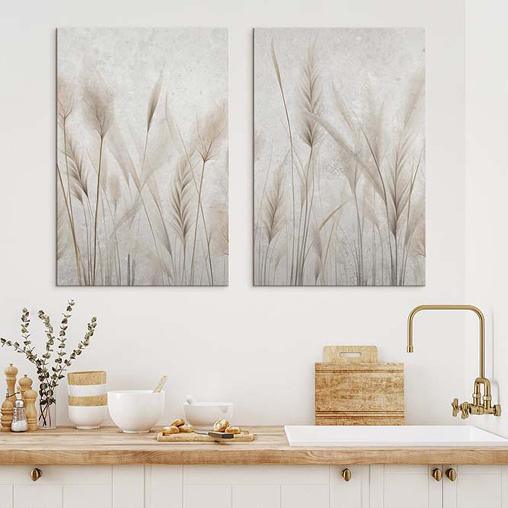 Soft grasses in gentle harmony Soft grasses in gentle harmony