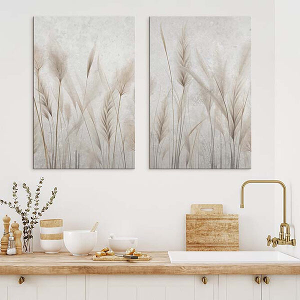 Soft grasses in gentle harmony Soft grasses in gentle harmony