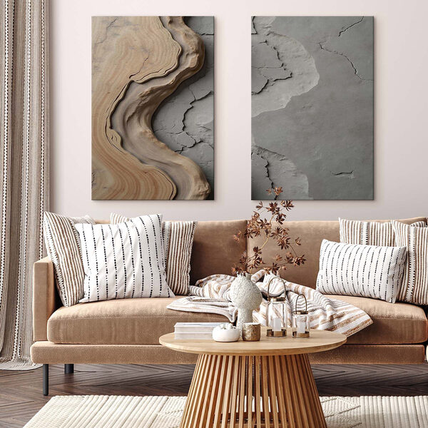 Natural elements in harmony together Natural elements in harmony together