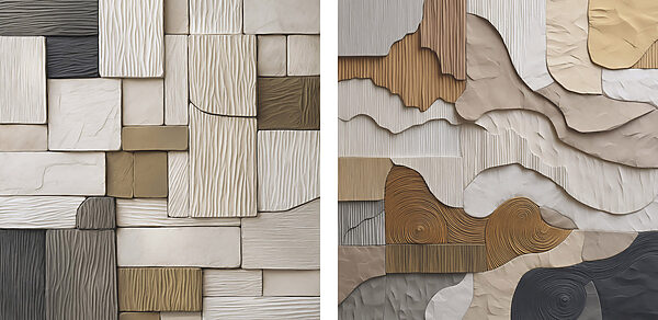 Elegant patterns in soft hues Elegant patterns in soft hues