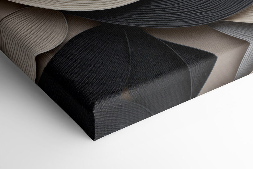 Elegant layers of flowing shapes Elegant layers of flowing shapes