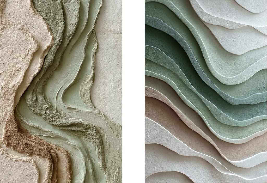 Natural curves in soft tones Natural curves in soft tones