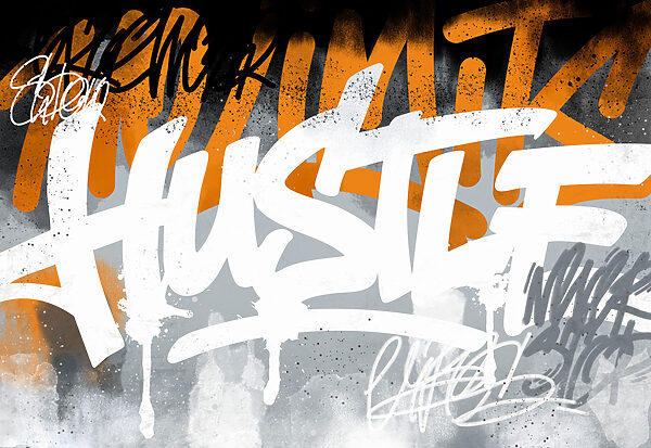Hustle and drive for success