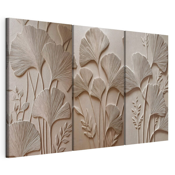 Die Schönheit der Natur in filigranen Details Modularer Leinwanddruck Die Schönheit der Natur in filigranen Details