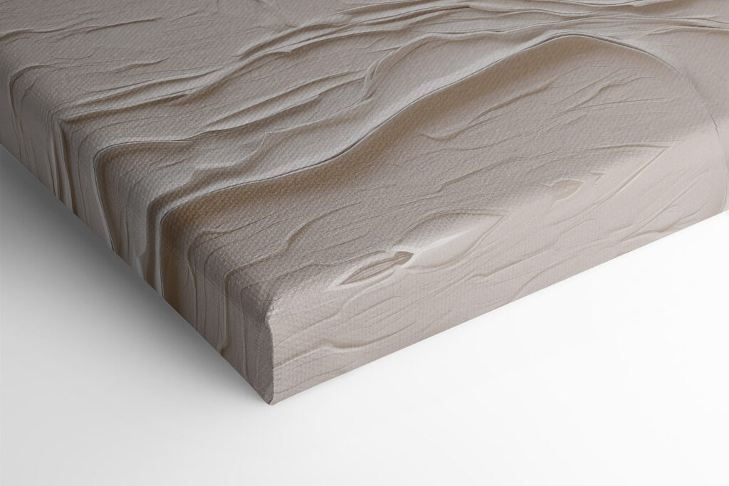 Fluid lines in warm, earthy tones Fluid lines in warm, earthy tones
