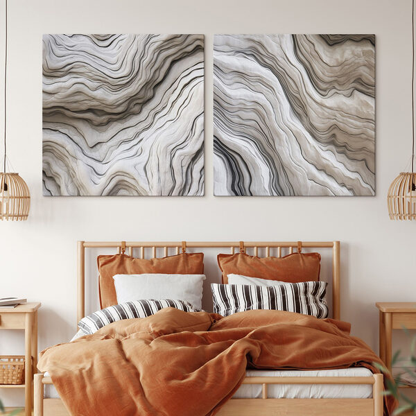 Flowing lines in soft neutrals Flowing lines in soft neutrals