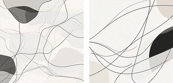 Dynamic lines create soft harmony Dynamic lines create soft harmony