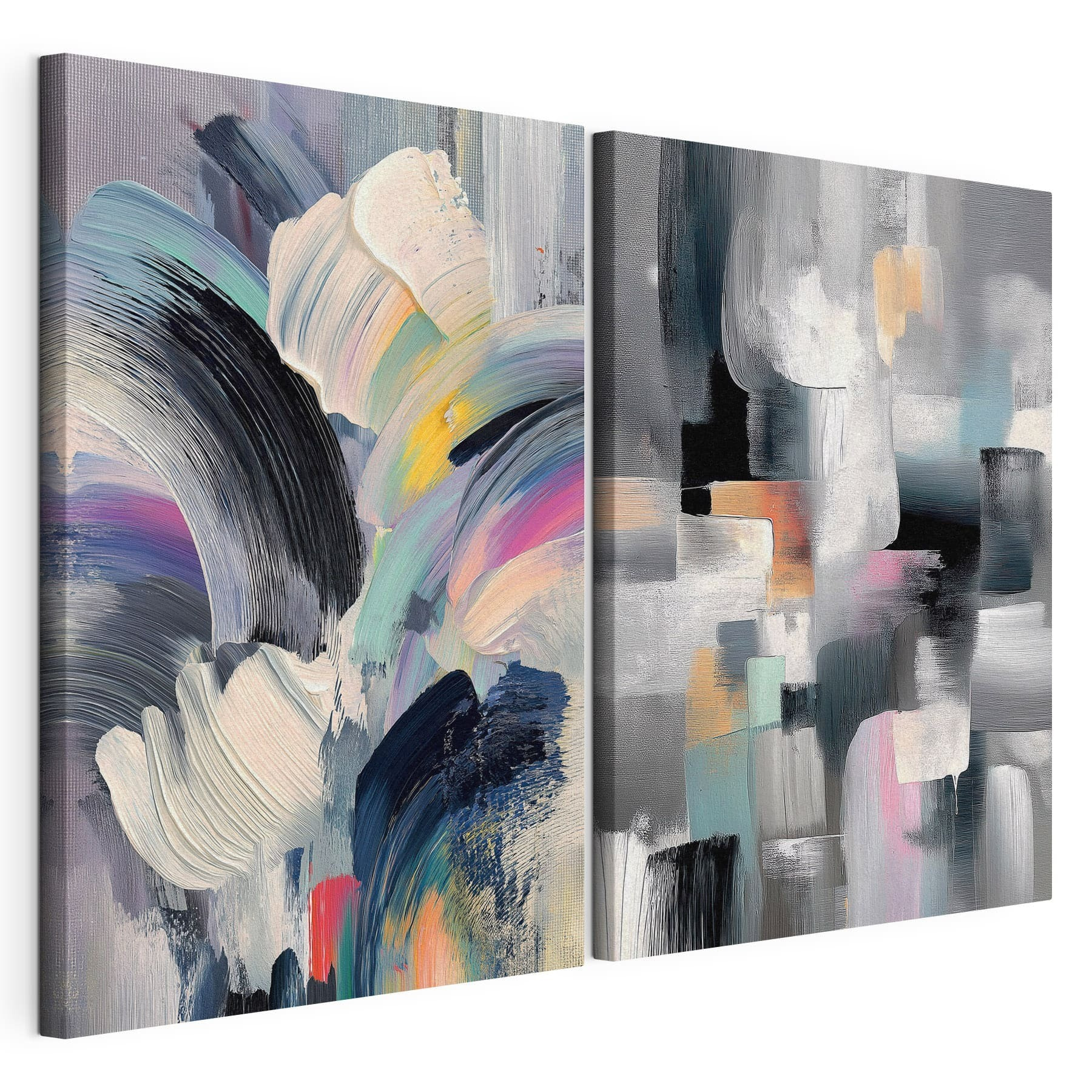 Colorful swirls of creative expression Colorful swirls of creative expression